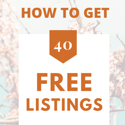 Etsy: Get 40 free listings when you open an Etsy shop